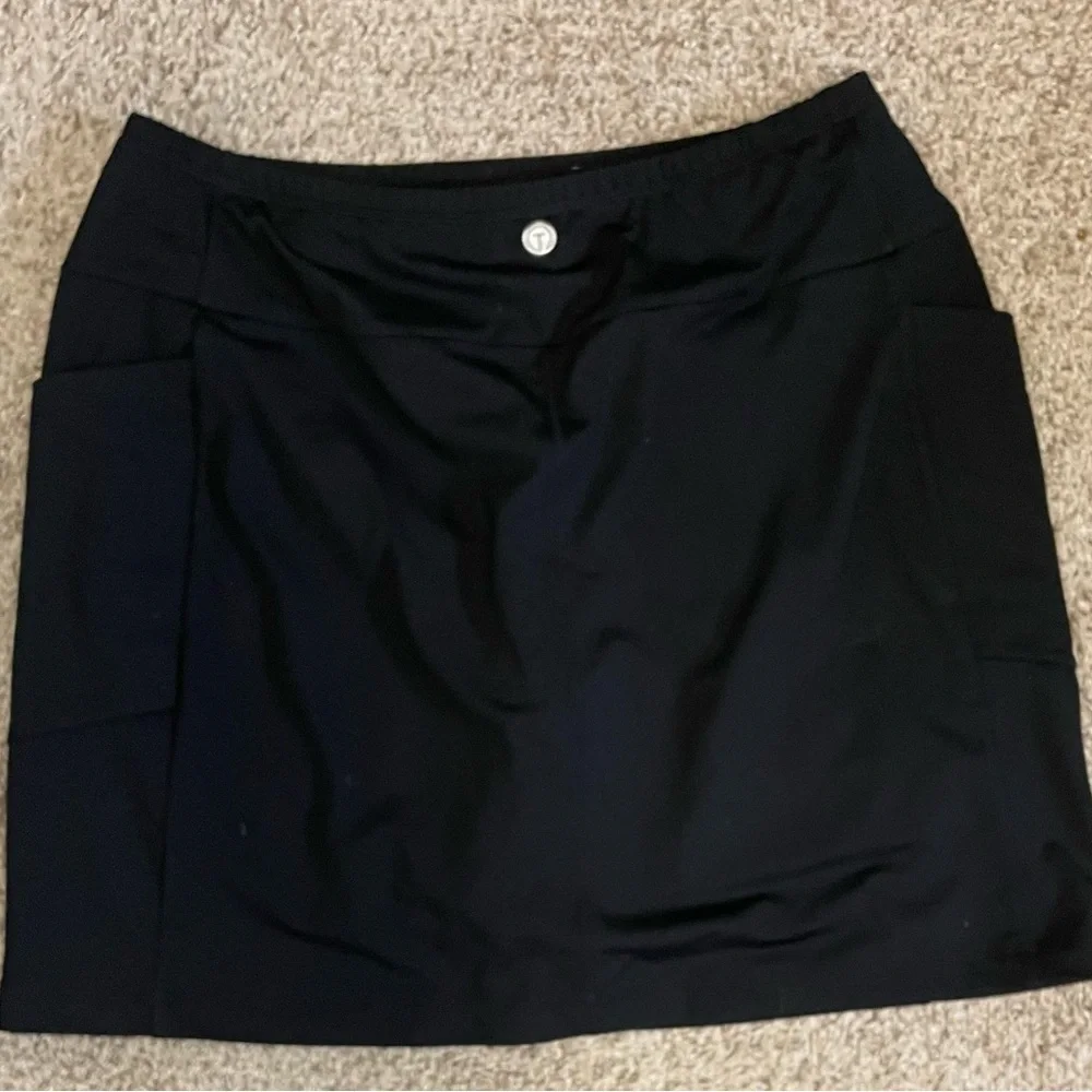 Talbots Classic Black Skort - Picture 3 of 4